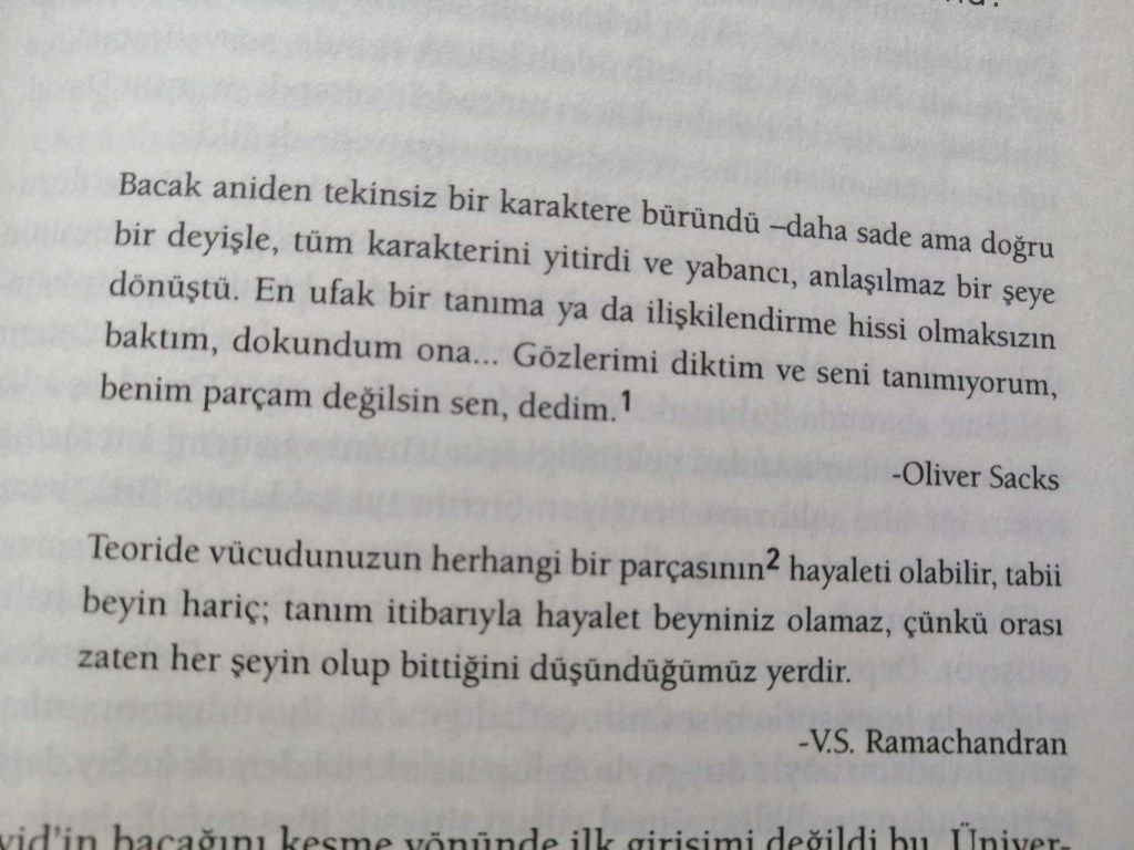 Ben ve kendim…